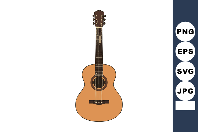 Guitar Clipart Image 23