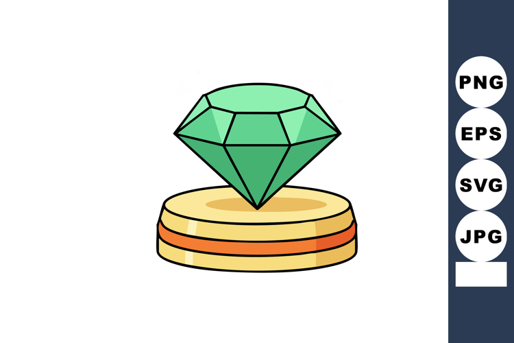 Gemstone Clipart Image 2