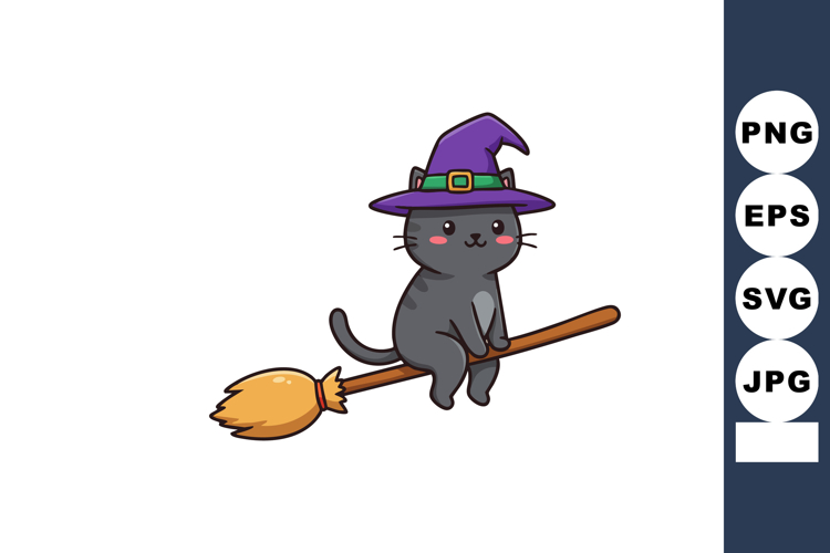 Witch Broom Clipart Image 20
