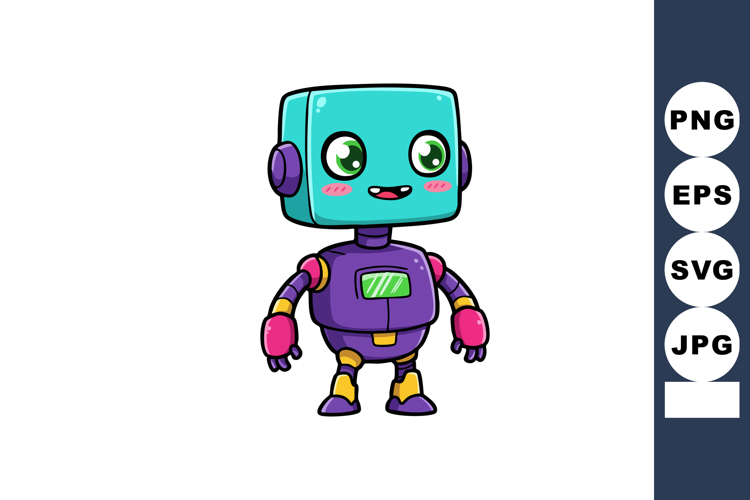 Robot Clipart Image 13