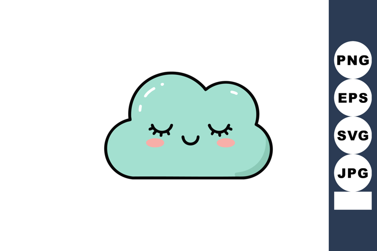 Cloud Vector Image 12