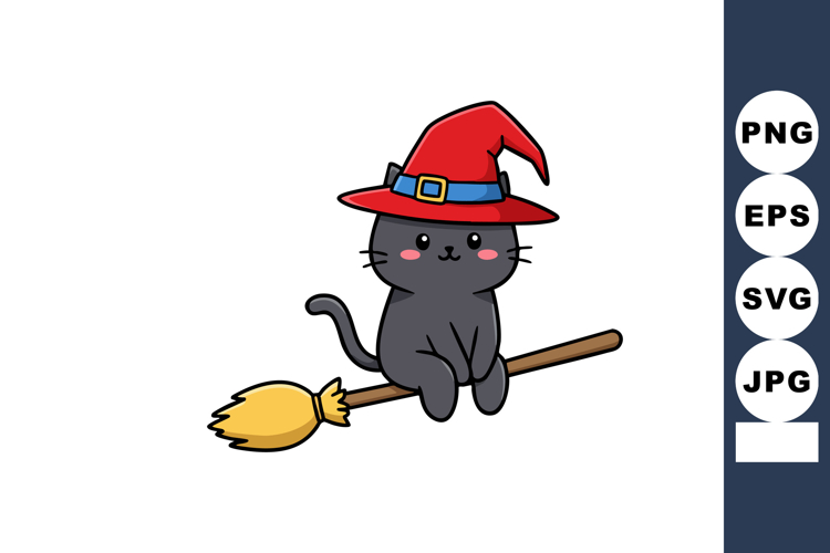 Witch Broom Clipart Image 9