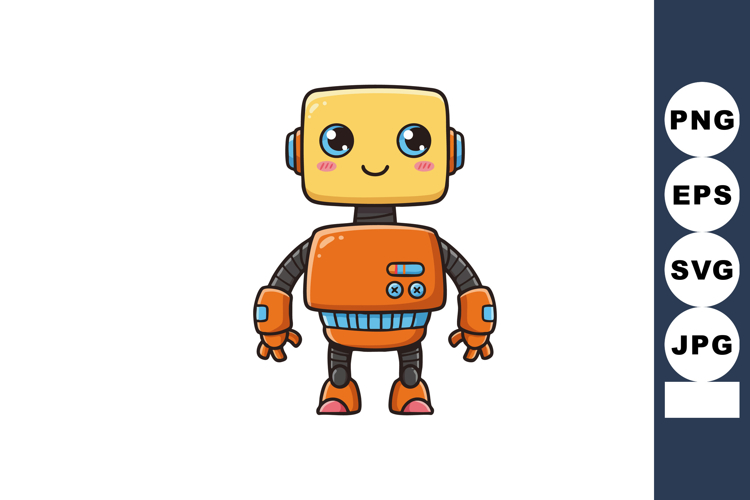 Robot Clipart Image 12