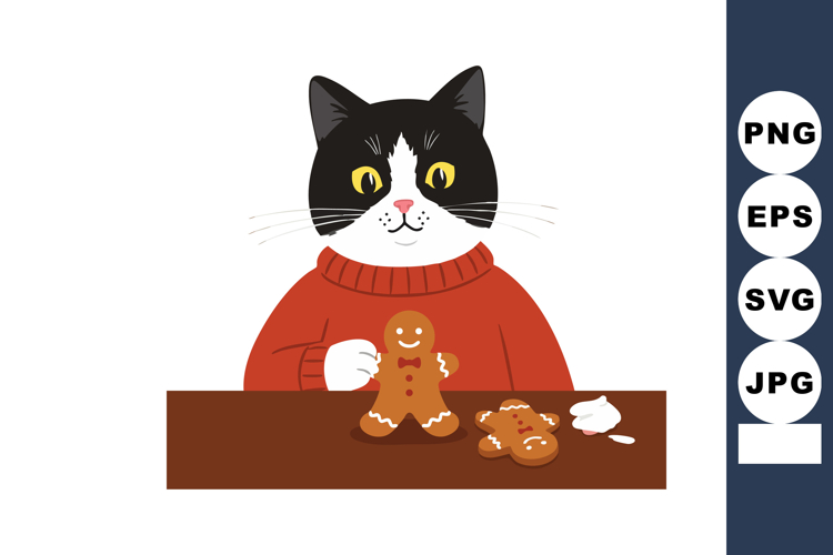 Gingerbread Cookie Clipart Image 2