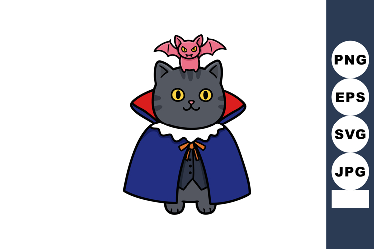 Cute Bat Clipart Image 7