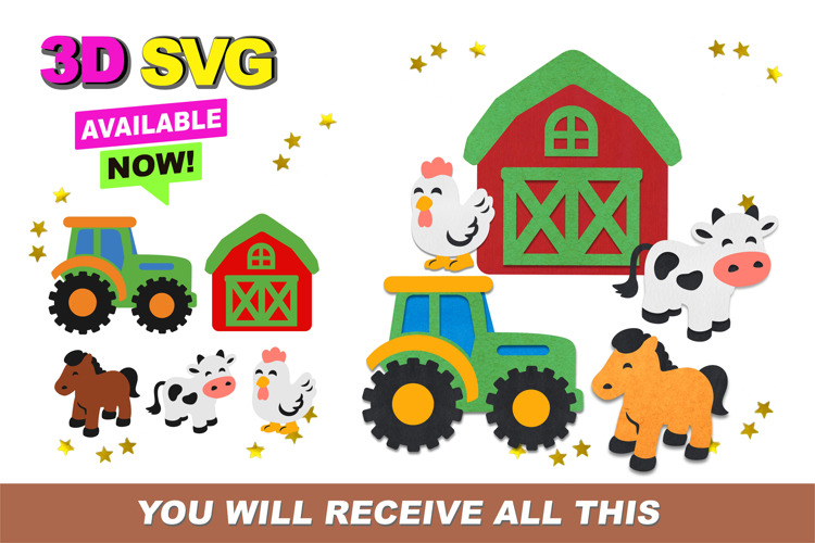 Farm Vector Image 13