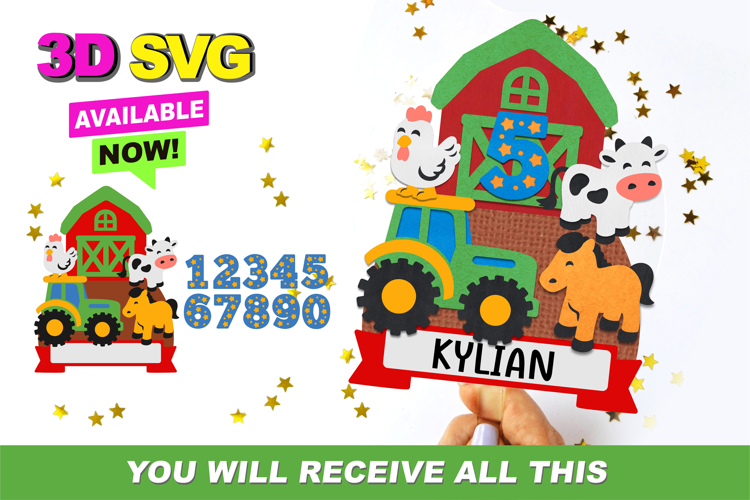 Farm Truck Svg Image 17