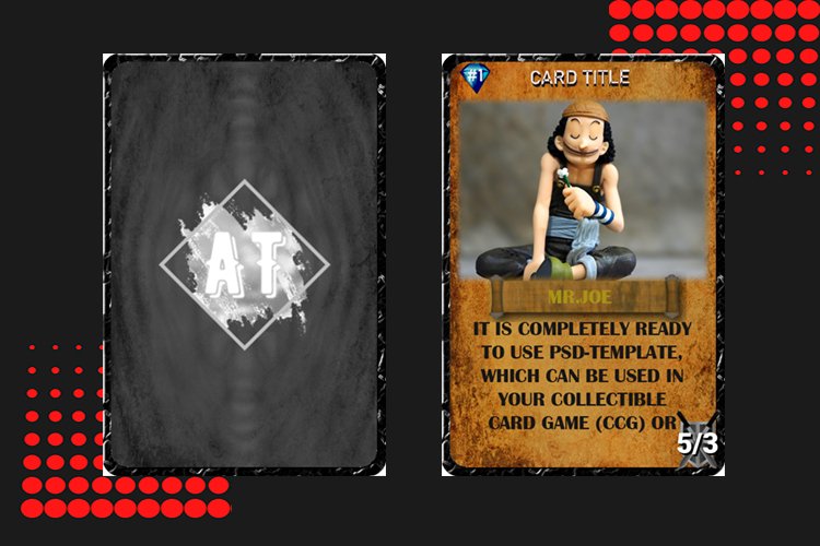 Trading Card Template V2