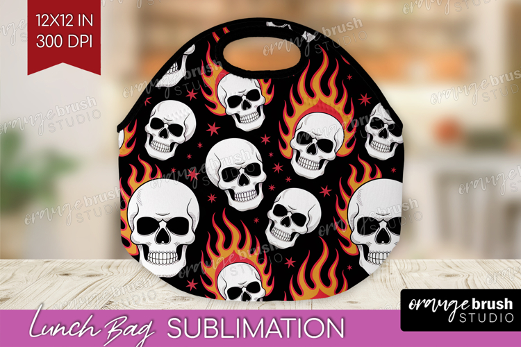 Traditional Tattoo Lunch Bag - Tattoo Lunch Bug PNG