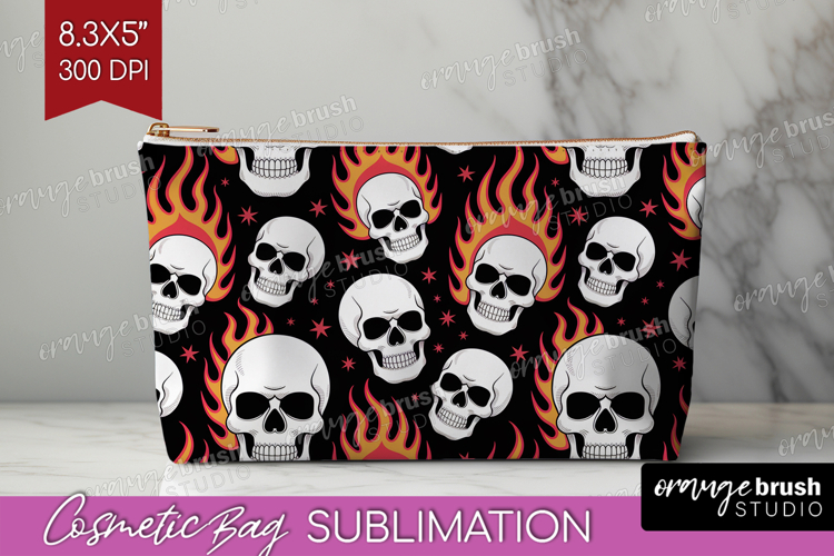 Traditional Tattoo Cosmetic Bag - Tattoo Makeup Bag PNG