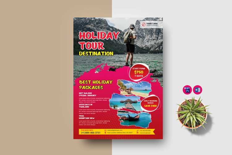 Travel Flyer Template example image 1