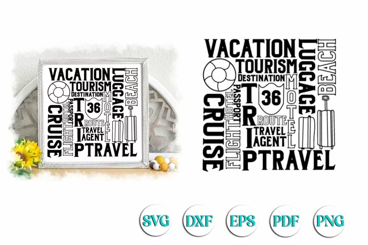 Travel Subway Sign SVG