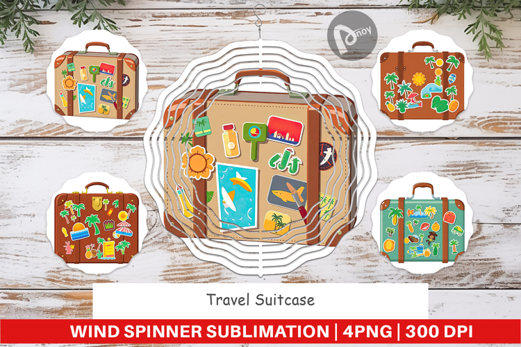 Wind Spinner Travel Suitcase