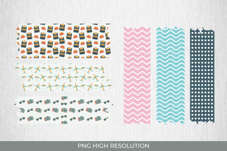 Travelling Patterned Tape