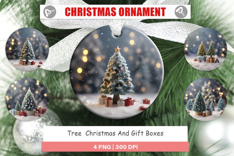 Christmas Ornaments Tree