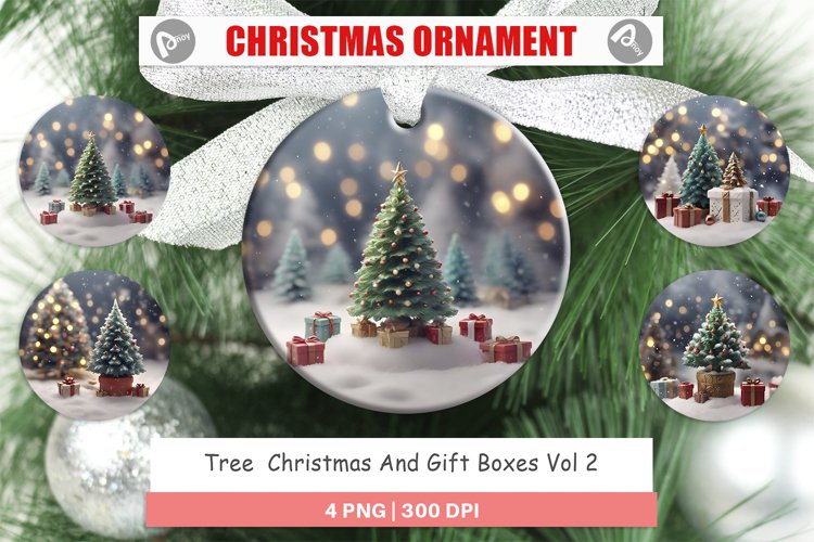 Christmas Ornaments Tree
