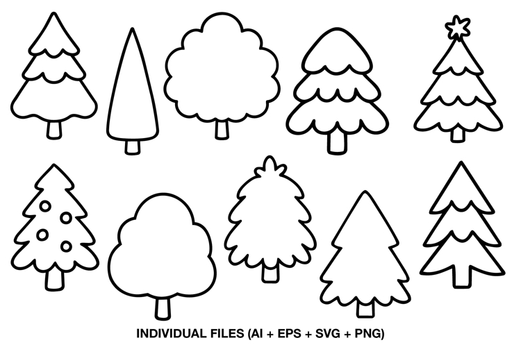Simple Tree Clipart Image 22