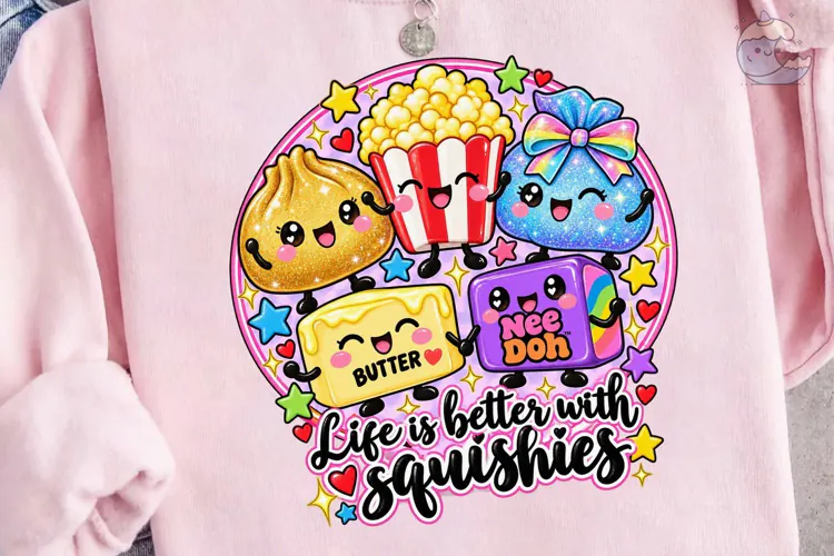 Life Is Better With Squishies PNG Tee