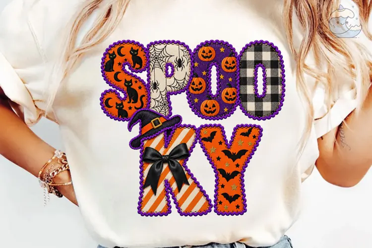 Spooky Halloween PNG Sublimation Shirt