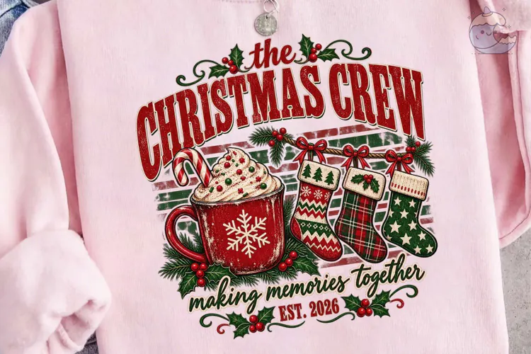 Christmas Crew Making Memories PNG Shirt