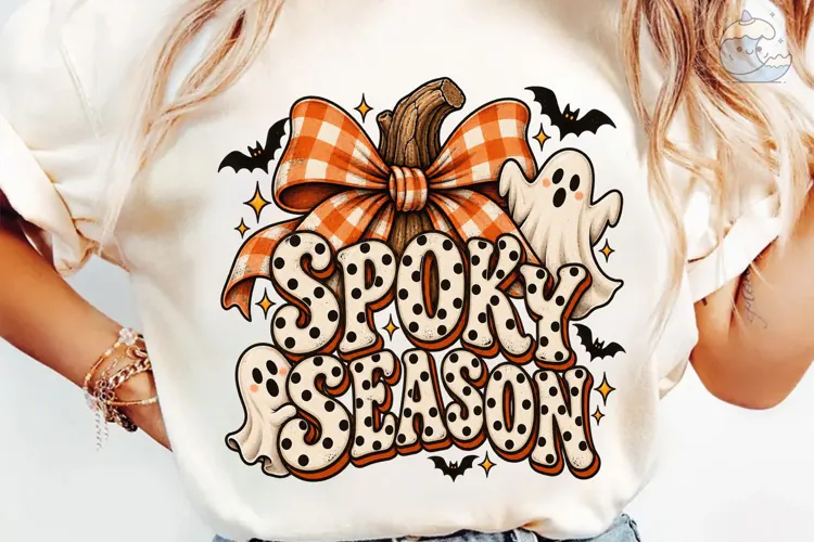 Spooky Season Halloween Pumpkin PNG Tee