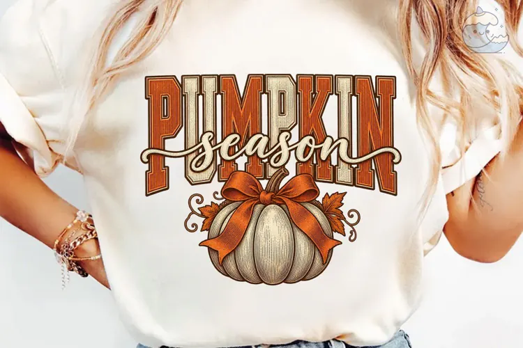 Pumpkin Season Fall PNG Shirt Design
