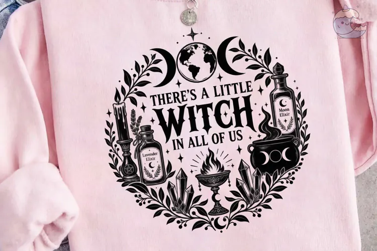 There's a Little Witch in All of Us PNG