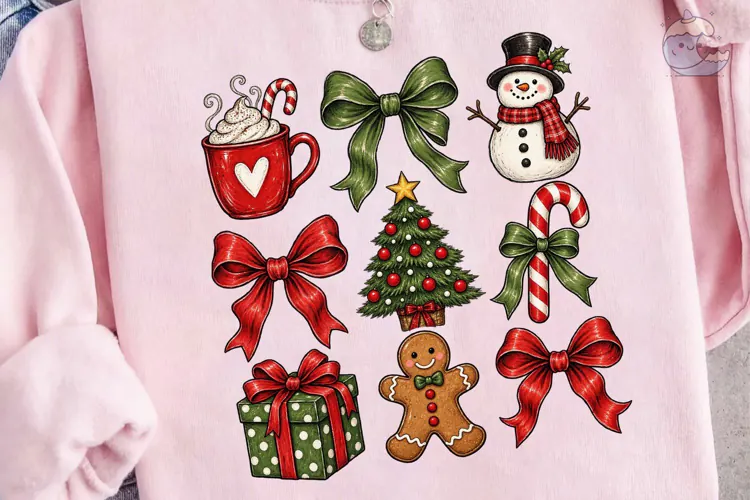 Christmas Holiday PNG Sublimation Shirt