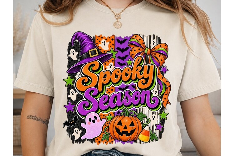 Spooky Season PNG Sublimation Design example image 1