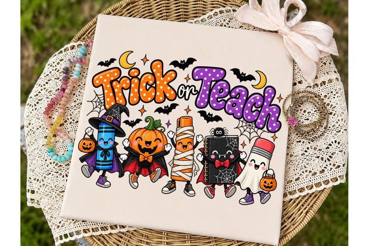 Trick or Treat Halloween PNG Sublimation