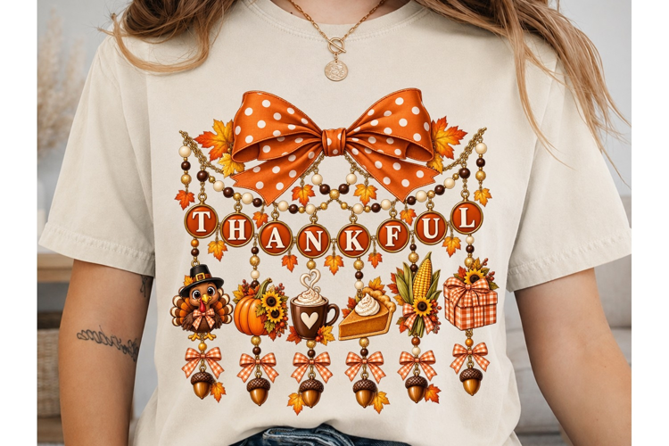 Thankful Autumn PNG Sublimation Design