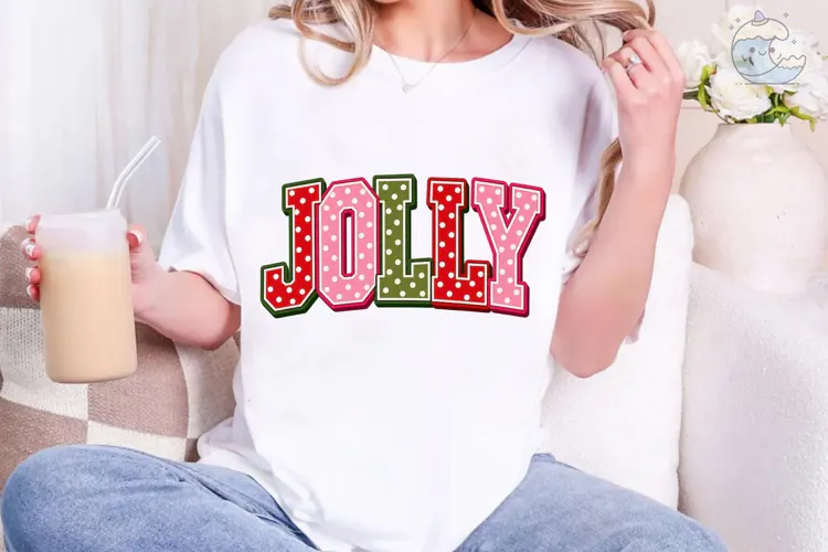 Jolly Christmas PNG Sublimation Design