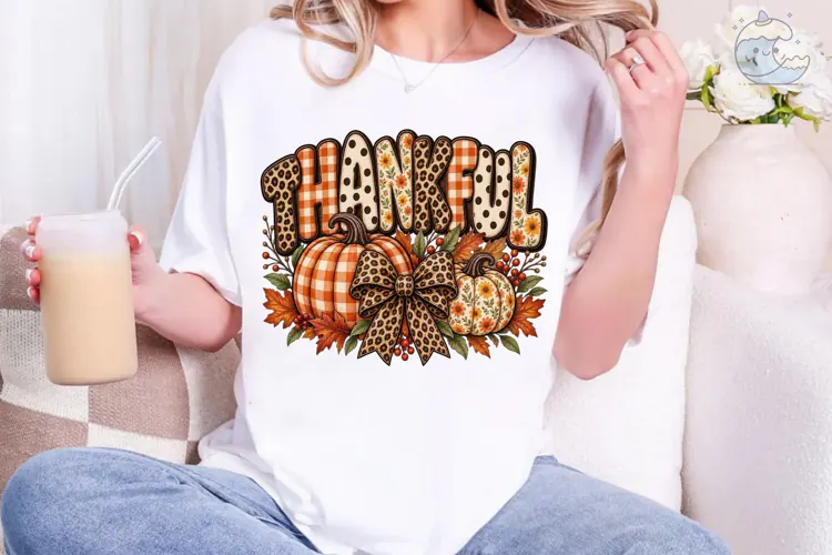 Hello Fall Pumpkin PNG Sublimation Desig