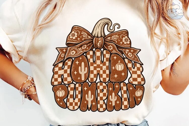 Gingerbread Pumpkin PNG Sublimation Desi example image 1