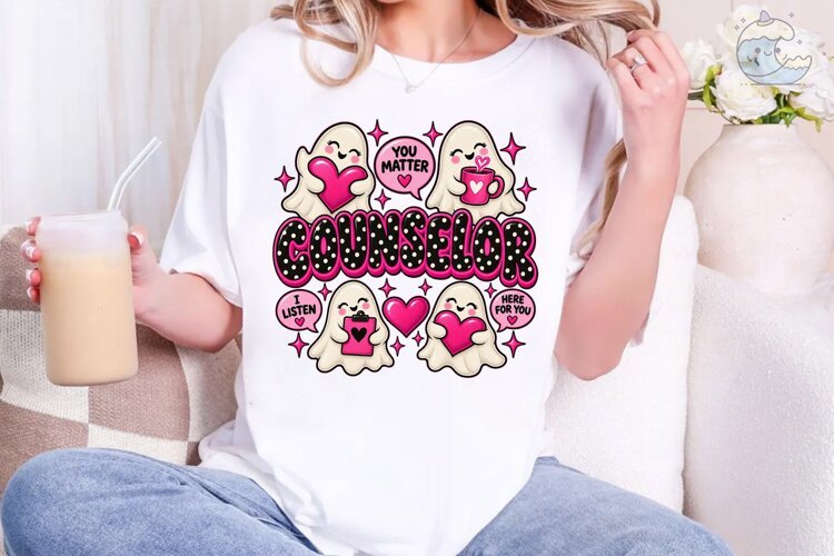 Counselor Support PNG Sublimation Design example image 1