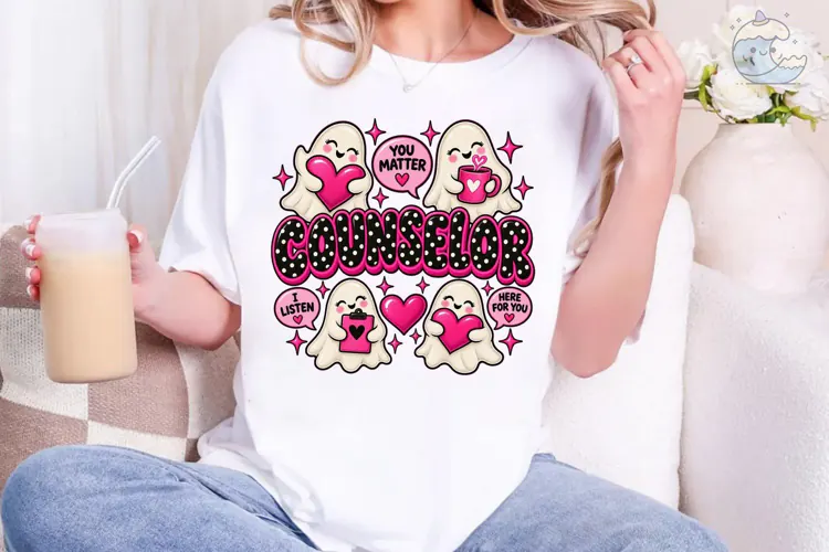 Counselor Support PNG Sublimation Design