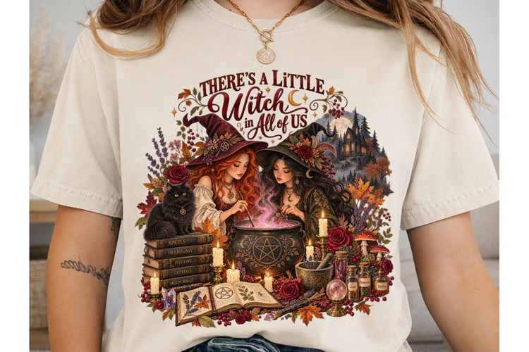 Little Witch in All of Us PNG Sublimatio
