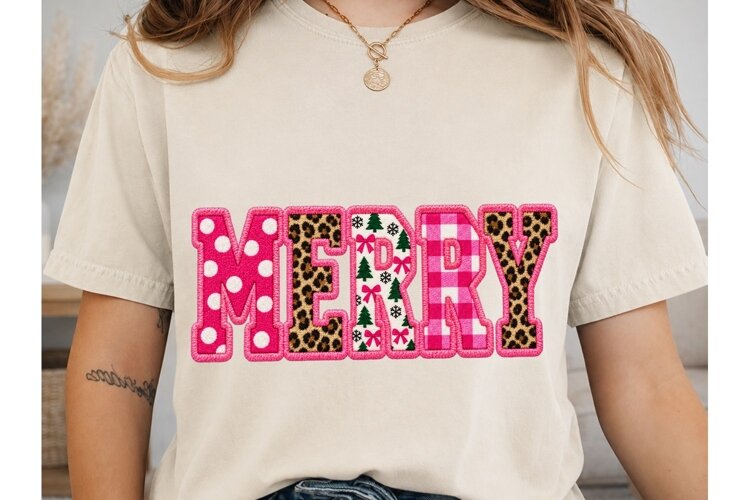 Merry Christmas PNG Sublimation Design example image 1