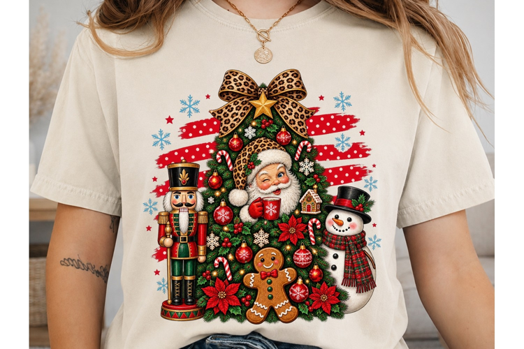 Christmas Tree PNG Sublimation Design
