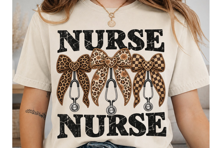 Nurse Life Sublimation PNG Shirt Design