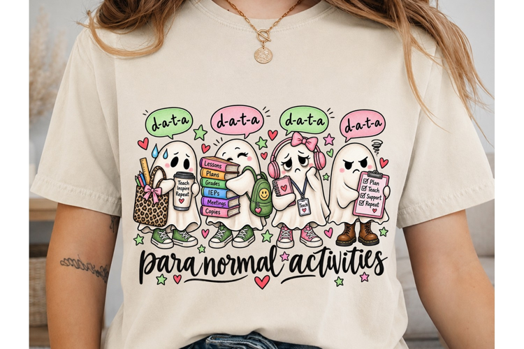 Paranormal Activities PNG Sublimation De