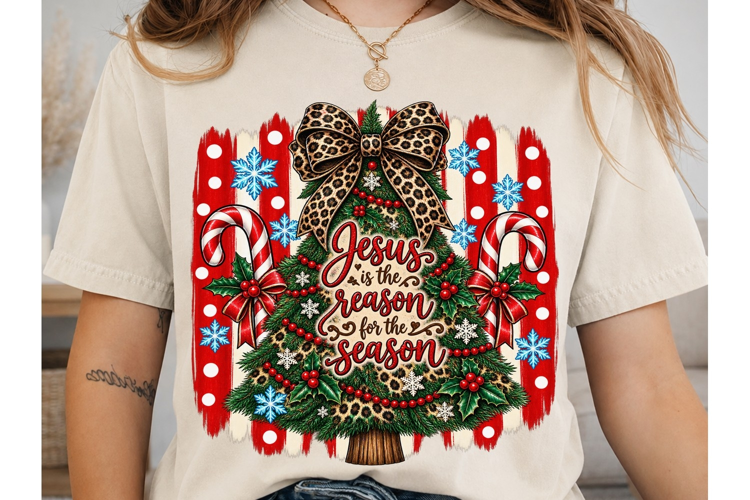 Jesus is the Reason Christmas PNG Sublim