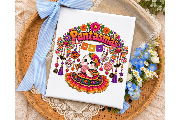 Phantasmas Halloween PNG Sublimation Des