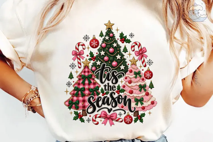 'Tis the Season Christmas PNG Shirt
