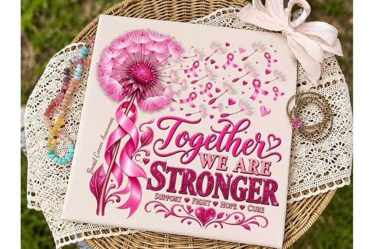 Together We Are Stronger PNG Sublimation example image 1