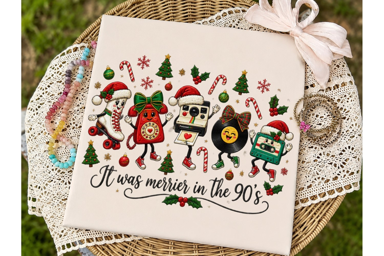 90s Christmas PNG Sublimation Shirt Desi