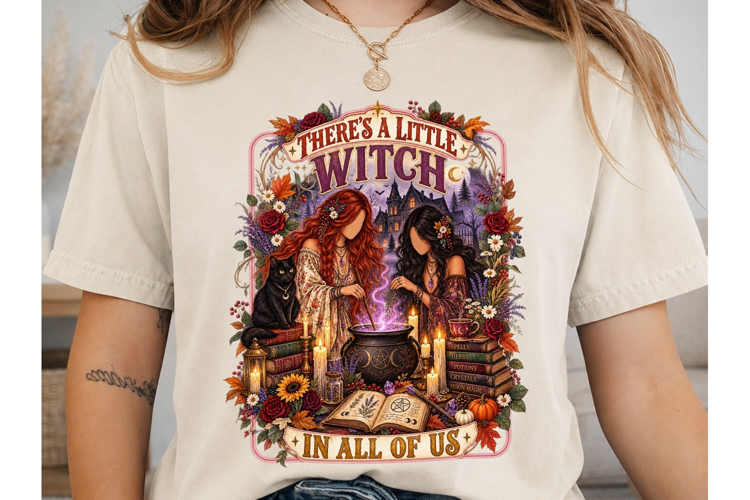 There's a Little Witch in All of Us PNG