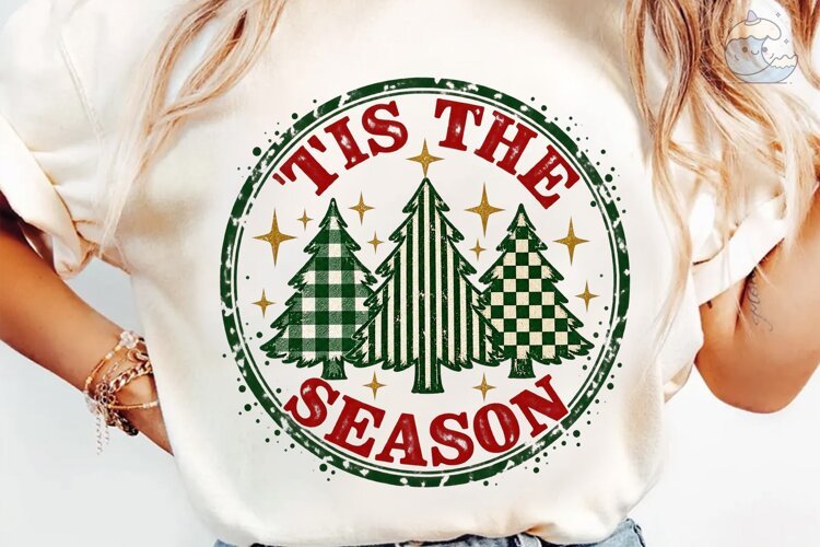 Tis The Season PNG Sublimation Design example image 1