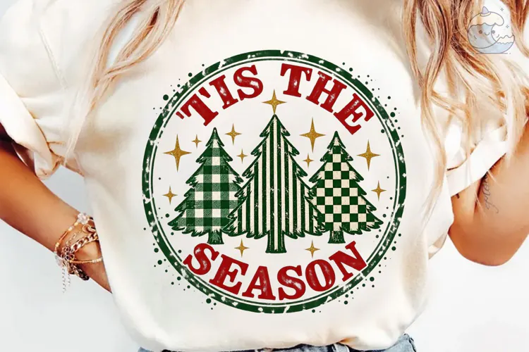 Tis The Season PNG Sublimation Design