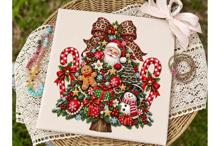 Christmas Tree PNG Sublimation Design